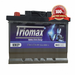 Акумулятор Westa STANDARТ TRIOMAX 6СТ-50 А3+ праворуч