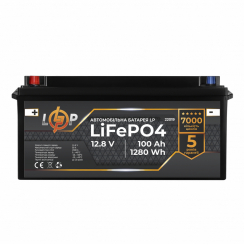 Акумулятор для автомобіля літієвий LP LiFePO4 (+ зліва) 12V - 230 Ah
