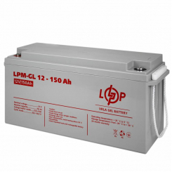 Акумулятор гелевий LPM-GL 12V - 150 Ah