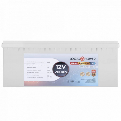 Акумулятор гелевий LPN-GL 12V - 200 Ah