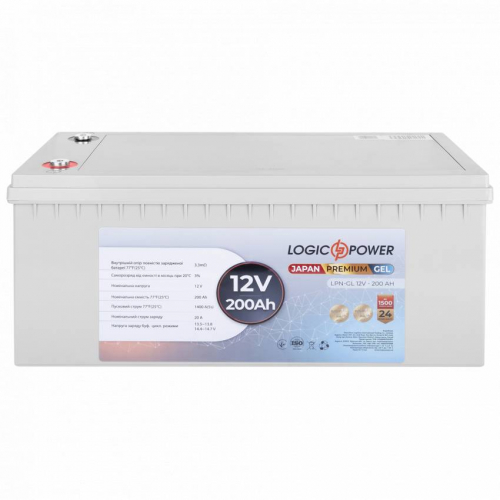 Акумулятор гелевий LPN-GL 12V - 200 Ah