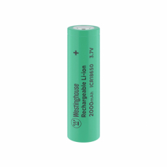 Акумулятор літій-іонний Westinghouse Li-ion ICR18650, 2000mAh, 1С, 1шт/уп