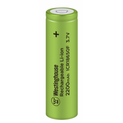 Акумулятор літій-іонний Westinghouse Li-ion ICR18650, 2200mAh, 1шт/уп