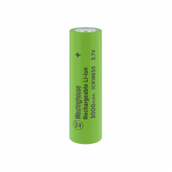 Акумулятор літій-іонний Westinghouse Li-ion ICR18650, 3000mAh, 1шт/уп