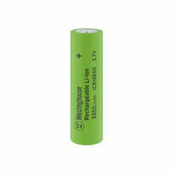 Акумулятор літій-іонний Westinghouse Li-ion ICR18650, 3350mAh, 1шт/уп