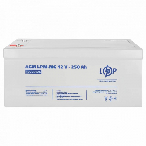 Акумулятор мультигелевий LPM-MG 12V - 250 Ah