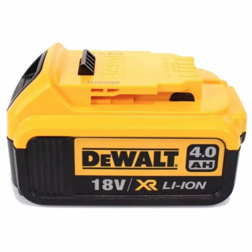 Акумуляторна батарея DeWALT DCB182, 18 В, 4 Ач, час заряджання 40 хв, вага 0.61 кг