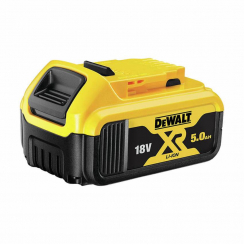 Акумуляторна батарея DeWALT DCB184 18 В, 5 Ач, час заряджання 50 хв, вага 0.65 кг