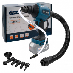 Акумуляторна повітродувка PROFI-TEC AS001BL ( 20V, шланг, насадки, без акум. та зарядного, коробка)