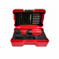 Акумуляторна викрутка з набором біт Bass Polska BP-5323