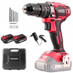 Акумуляторний безщітковий шуруповерт WORCRAFT CHD-S20LiBAC