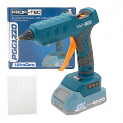 Акумуляторний клейовий пістолет PROFI-TEC PGG1220