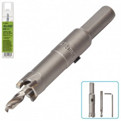 Alloid Base. Свердло корончате твердосплавне по металу 14мм