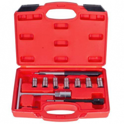 Alloid. Комплект фрез для чищення сідел форсунок, 10 предм. (КФ-3015)