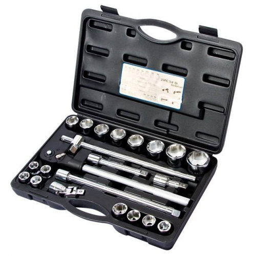Alloid. Набір головок 3/4". 23 предм. 19-50 мм. (НГ-6023М)