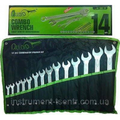 Alloid. Комплект ключів комбінованих, 14 предметів, 10-32 мм.
