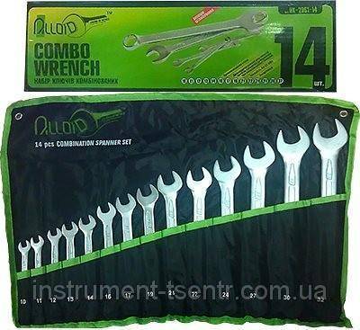 Alloid. Комплект ключів комбінованих, 14 предметів, 10-32 мм.