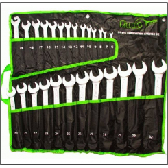 Alloid. Комплект ключів комбінованих, 26 предметів, 6-32 мм.