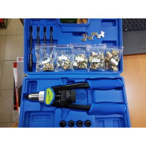 Alloid. Заклепочник для різьбових заклепок з комплектом заклепок M5, M6, M8, M10, M12. 50 шт. (УР-90) (УР-9082)