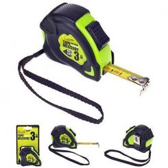 Alloid. Рулетка із автостопом полотна 3 м/16 мм.