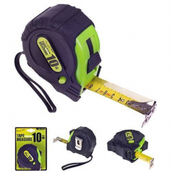 Alloid. Рулетка із фіксатором 10 м/32 мм.