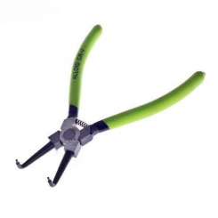 Alloid. Щипці для стопорних кілець стислі загнуті 175мм. (СК-6044B)