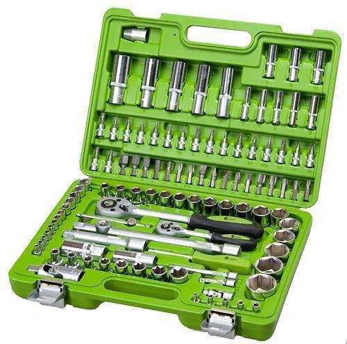 Alloid. Універсальний набір інструменту 1/4" 1/2", 108 предм. (12 гран.) (НГ-4108П-12)