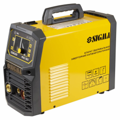 Апарат зварювальний інверторний напівавтомат МIG/MMA-160А електрод 4мм дріт 0.8-1мм LED SIGMA (5386261)