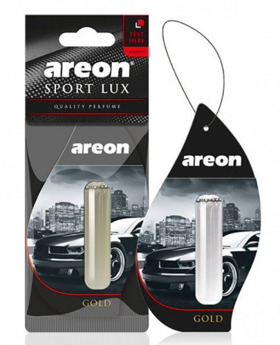 Ароматизатор AREON Sport Lux Голд 5мл (підвіска з рідиною)