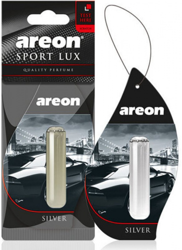Ароматизатор AREON Sport Lux Сільвер 5мл (підвіска з рідиною)