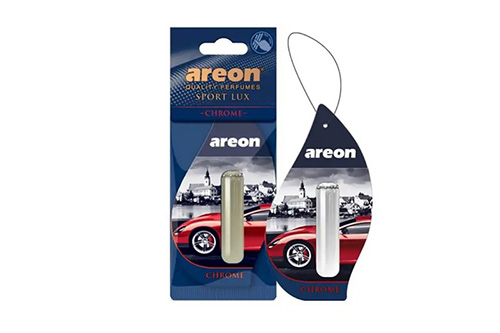 Ароматизатор Areon Lux Sport Liquid Chrome 5мл (підвіска з рідиною)