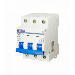 Автоматичний вимикач УкрЕМ ВА-2017/С 3р 10А АСКО