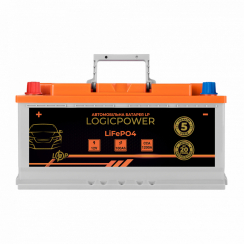 Автомобільний літієвий акумулятор LP LiFePO4 12V - 100 Ah (+ зліва) BMS 1200А