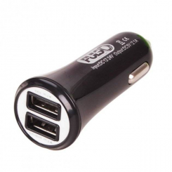 Автомобільний зарядний пристрій VOIN C-2023BK 2USB (12 / 24V - 5V 2,1A)