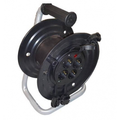 BM9-2103-0000 Катушка переносная, 50м (3х2,5 ПВС) с розетками 4 шт 16А, IP44