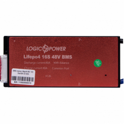 BMS плата LiFePO4 48V 16S Dis 80A Ch 40A