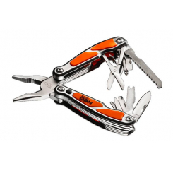 Багатофункціональний інструмент, 12  елемінтів, велике лезо, с LED