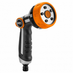 Багатофункціональний спринклер, 5 функцій, плавно регульований, металевий диск