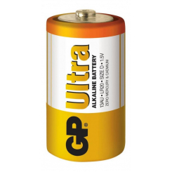 Батарейка GP ULTRA ALKALINE 1.5V 13AU-S2, LR20, D