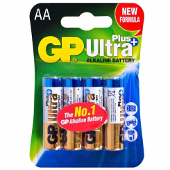 Батарейка GP ULTRA PLUS ALKALINE 1.5V 15AUPHM-2UE2 лужна, LR6, АА