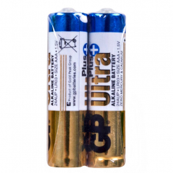 Батарейка GP ULTRA PLUS ALKALINE 1.5V 24AUPHM-2S2 лужна, LR03 AUP, AAA