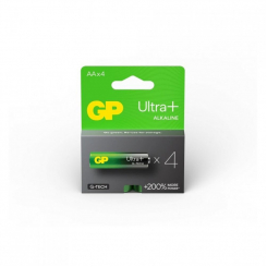 Батарейка GP Ultra Plus Alkaline 1,5V (LR3) лужна 24AUP21-SB4 блістер 4 шт