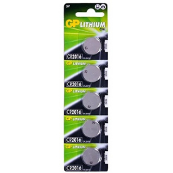 Батарейка GP дискова Lithium Button Cell 3.0V CR2016-8U5 літієві блістер