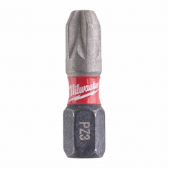 BIT SHOCKWAVE MILWAUKEE, PZ3, 25 мм, (2 шт.)
