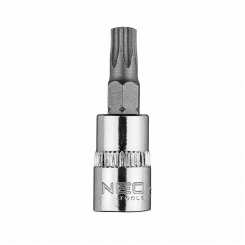 Біта TORX TX30 на торцеву головку 1/4", коротка, 37 мм