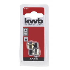 Біта з обмежувачем глибини, PZ2, 2 шт, KWB (104610)