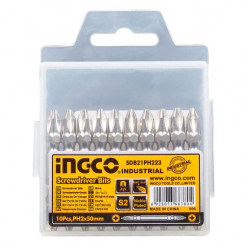 Біти S2 двосторонні PH2x50 мм, 10 шт.