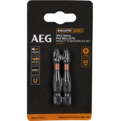 Біти ударні AAK502PH2 AEG, PH2, 50мм, 2шт.