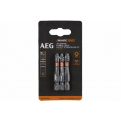 Біти ударні AAK503PZ2 AEG, PZ2, 50мм, 3шт.