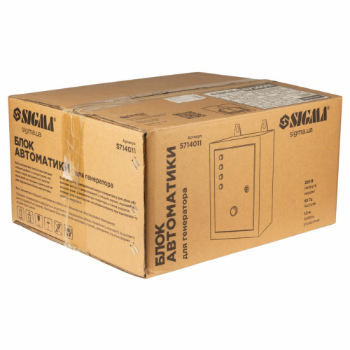 Блок автоматики для генераторів 220В SIGMA (5714011)